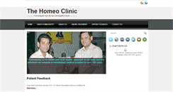 Desktop Screenshot of feedback.thehomeoclinic.com