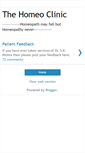 Mobile Screenshot of feedback.thehomeoclinic.com